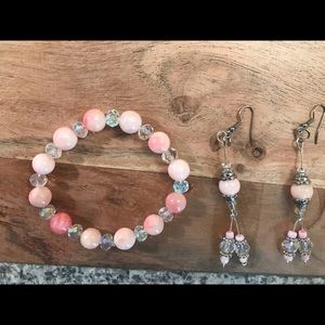Bracelet, Earrings
